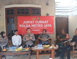 Jum’at Curhat Bersama Warga Pondok Pucung, Kapolres Tangsel Berpesan Jaga Lingkungan