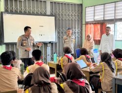 Kapolsek Kelapa Dua Berikan Imbauan ke SMAN 23 agar Siswa Tidak Terlibat Aksi Unras
