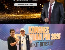 Akhmad Munir Pimpin PWI Pusat 2025–2030, Edy Riyadi: Ini Kemenangan Kita Semua