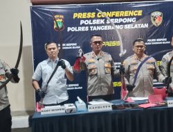54 Remaja Hendak Tawuran di Serpong Diamankan Polisi, Bawa Sajam dan Molotov