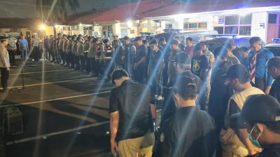 Apel Gabungan Patroli Skala Besar di Wilayah Hukum Polsek Ciputat Timur