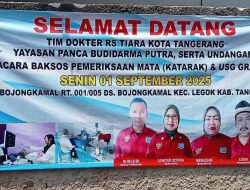 RS Tiara Karawaci dan Yayasan Panca Budidarma Putra Gelar Bakti Sosial Pemeriksaan USG Ibu Hamil Hingga Deteksi Katarak Lansia 