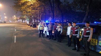 Polsek Kelapa Dua Gelar Patroli Cipkon dan Strong Point, Antisipasi Guantibmas di Malam Hari