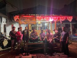 Poskamling Terpadu Polsek Pagedangan, Wujud Sinergi 4 Pilar Jaga Kamtibmas di Kelurahan Medang