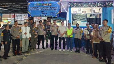 Penilaian Lomba Siskamling Terpadu Polres Tangsel di Wilayah Kelapa Dua