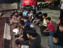 Polsek Cisauk Gagalkan Aksi Balap Liar dan Aksi Tawuran serta Amankan 19 Remaja