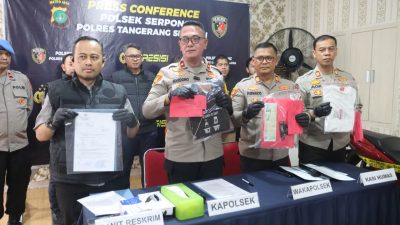 Polsek Serpong Amankan Pelaku Penganiayaan Sebabkan Korban Luka di Pergelangan Tangan