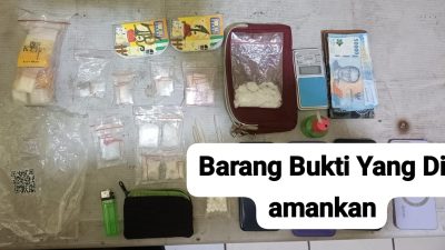 Polsek Pakuhaji Gagalkan Peredaran Narkotika, Amankan 82 Gram Sabu Siap Edar