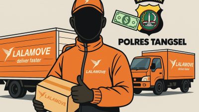 Polres Tangsel Usut Dugaan “Sindikat Penipu” Modus Driver Aplikasi Lalamove