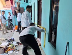 Polres Pekalongan Kota Gelar Olah TKP, Tragedi Kebakaran Kamar Kost akibat kebocoran tabung gas