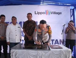 Peresmian Pos Sat Lantas Polres Tangerang Selatan dan Penyerahan Bantuan Mobil Patroli dari Lippo Village, Wujud Sinergitas dan Jaga Kamtibmas