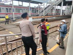 Samapta Polsek Serpong Laksanakan Patroli Jalan Kaki Antisipasi Gangguan Kamtibmas