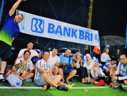 BRILian di Lapangan, Juara di Pelayanan! Semarak Mini Soccer Sambut HUT BRI ke-130