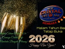 Salam Hangat dan Doa Terbaik Untuk Tahun Baru Yang Sejahtera” Jalintar Simbolon Owner Central Cafe : Malam Tahun Baru Kami Tetap Buka