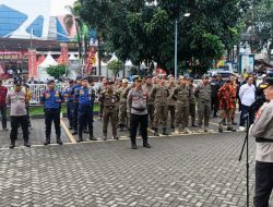 Apel Gabungan Pengamanan Natal dan Tahun Baru 2025/2026 untuk Menciptakan Rasa Aman di Wilkum Polsek Ciledug