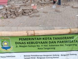 Penggunaan APBD Diduga Minim Pengawasan, Proyek Disbudpar Kota Tangerang Disorot