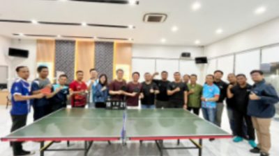 Sportivity & Solidarity, BRI KC Daan Mogot Gelar Fun Match Tenis Meja Meriahkan HUT BRI ke-130