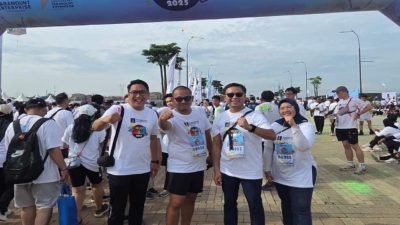 Insan BRILiaN BRI Kebon Jeruk Meriahkan Color Walk 2025 Anniversary Paramount Enterprise