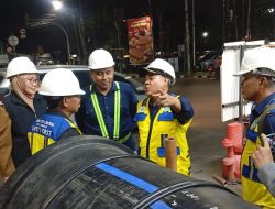 Walikota Tangerang Tinjau Langsung Peralihan Interkoneksi Perumda TKR ke Tirta Benteng