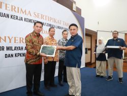 BPN Banten Serahkan 52 Sertipikat Tanah BMN, Harison: Lindungi Aset Negara dari Masalah Hukum