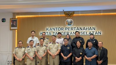 Dorong Transparani Layanan Pertanahan, Kantah Tangsel Gandeng PWI Tangsel