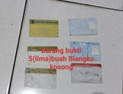 Edarkan SIM dan Ijazah Palsu, Pelaku Dibekuk Polsek Cisauk