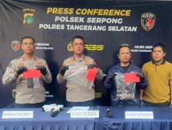 Remaja Bawa Sajam Diamankan Polisi Saat Patroli di Jalan Raya Serpong