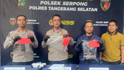 Remaja Bawa Sajam Diamankan Polisi Saat Patroli di Jalan Raya Serpong