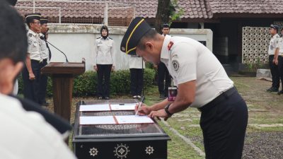 Ditjenpas Banten Teken Komitmen WBK-WBBM, Tegaskan Penguatan Integritas