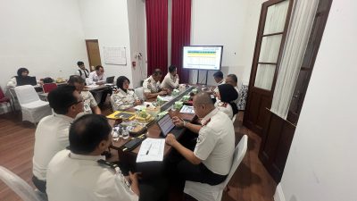 Ali Syeh Banna Pimpin Rapat Rencana Kerja Ditjenpas Banten Semester I 2026