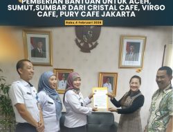 Lisa Andina: Cristal Cafe Bersama Virgo Cafe & Puri Cafe Gelar Aksi Donasi dan Salurkan Bantuan Korban Gempa Aceh