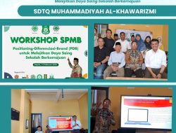 Workshop SPMB, SDTQ Muhammadiyah Al-Khawarizmi Perkuat Positioning, Diferensiasi dan Brand Sekolah