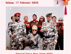 Ketum PETIR Alek Emanuel Kaju. SH : Selamat Merayakan Tahun Baru Imlek 2026