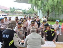Komitmen Bersih dari Narkoba, Kapolres Tangerang Kota Periksa Seluruh Anggota