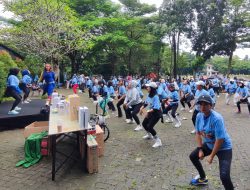 Sambut HPN 2026 di Banten, PWI Tangsel Gelar Senam Sehat Bersama Warga