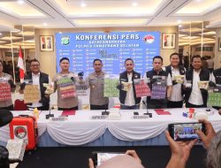 Polres Tangsel Sita 207 Cartridge Narkotika Etomidate, 2 Tersangka Ditangkap 
