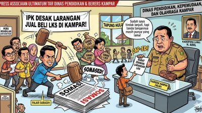 Somasi Pers Keadilan Paksa Kadispora Kampar Terbitkan Edaran