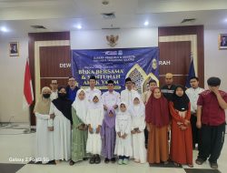 Safari Ramadhan SMSI Tangsel: Gandeng Pesantren Samawa, Puluhan Anak Yatim Terima Bingkisan Lebaran