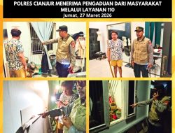 Pencurian di Perumahan Prima Indah Cianjur Berhasil Di Gagalkan Pamapta Polres Berkait Laporan 110