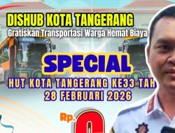 Dishub Kota Tangerang Gratiskan Transportasi, Warga Hemat Biaya