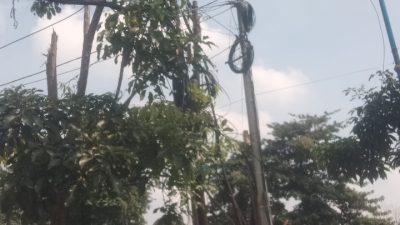 Warga Keluhkan Kabel Semrawut di Semanan Kalideres, Walikota Jakbar Diminta Jangan Cuma Jadi Penonton