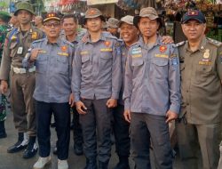 Satpol PP Tangsel Sikat PKL Liar di Pasar Serpong, Libatkan Satlinmas
