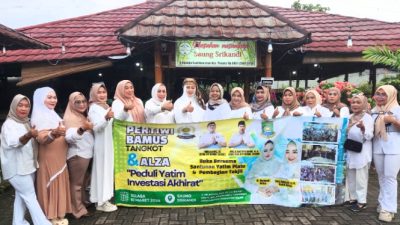 Ketua dan Sekretaris DPP Bamus Tangkot Hadiri Bukber dan Santunan Yatim Piatu Pertiwi Bamus Tangkot