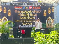 Habib Ali Alwi Hadiri Halal Bihalal Gannas dan Baksos, Beri Pesan Menyentuh