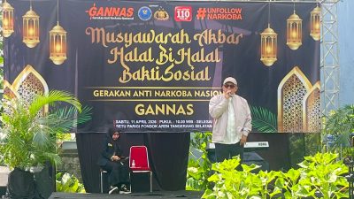 Habib Ali Alwi Hadiri Halal Bihalal Gannas dan Baksos, Beri Pesan Menyentuh