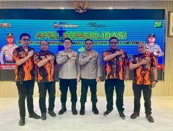 Pemuda Pancasila Tangsel Hadiri Apel Polres, “Warga Jaga Warga”, Tegaskan Komitmen Jaga Keamanan