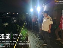 Cuaca Ekstrem Picu Longsor di Tangsel, Satgas Linmas Langsung Turun