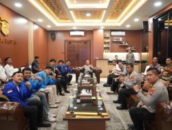 Audiensi Bersama PMII Cabang Serang, Kapolda Banten Terima Aspirasi Mahasiswa