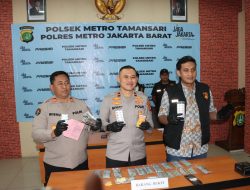 Polsek Metro Tamansari Bongkar Peredaran Obat Keras Berkedok Toko Kosmetik