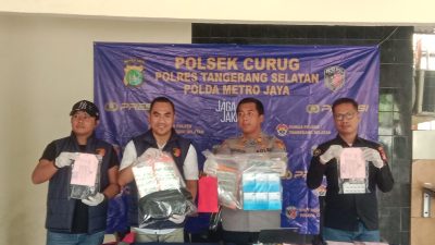Polisi Ungkap Peredaran Obat Ilegal di Curug, 3 Tersangka Diamankan
